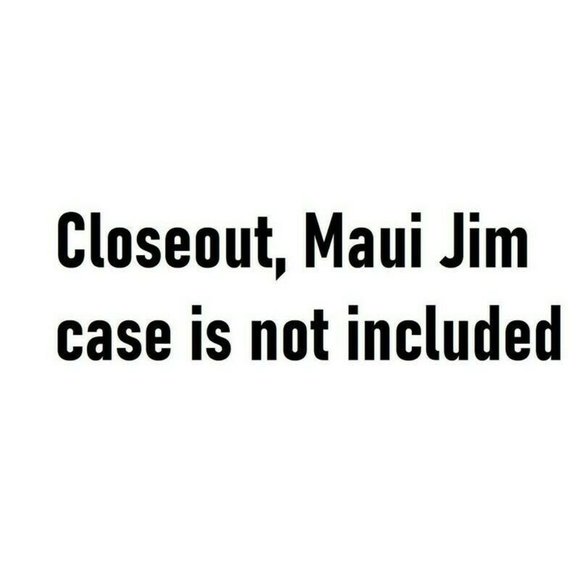 Maui Jim Whitehaven MJ 776-02S Gunmetal Sunglasses Polarized Gray Lens 63mm (C) - Picture 8 of 8